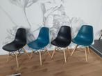 Eetkamer stoelen, Huis en Inrichting, Stoelen, Ophalen, Kunststof, Overige kleuren, Zo goed als nieuw