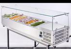Koelvitrine opzetvitrine koudbuffet te huur bij Fresh!, Ophalen, Zo goed als nieuw
