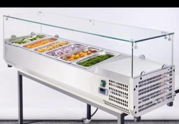 Koelvitrine opzetvitrine koudbuffet te huur bij Fresh! beschikbaar voor biedingen