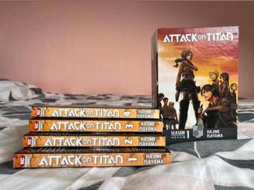 Manga boxset/Attack on titan beschikbaar voor biedingen