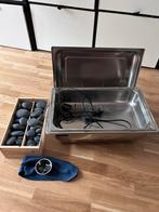 101-delig hotstone set met verwarmer Voetreflex, Ophalen of Verzenden