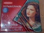 Derwent 24 pastel pencils / kleurpotloden, Hobby en Vrije tijd, Ophalen, Gebruikt, Potlood of Stift