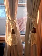 Gordijn embrasses met kwasten - elegant en decoratief, Minder dan 50 cm, Klassiek, Crème, Ophalen of Verzenden