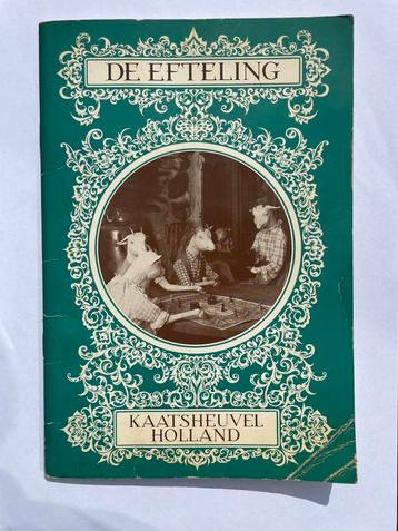 Jaarboekje /fotoboekje Efteling 1974 + originele plattegrond beschikbaar voor biedingen