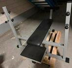 Technogym Olympic  Bench press, Sport en Fitness, Ophalen, Gebruikt, Fitnessbank