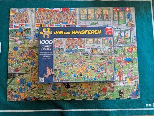 Puzzel - Jan van Haasteren - 1000 stukjes, Hobby en Vrije tijd, Denksport en Puzzels, Zo goed als nieuw, Legpuzzel, 500 t/m 1500 stukjes