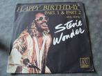 Stevie wonder - happy birthday part 1 en 2, Ophalen of Verzenden, Zo goed als nieuw, Single