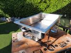 Chafing dish warmhouder, Ophalen of Verzenden, Zo goed als nieuw, Rond, Overige materialen