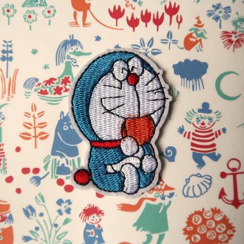 Doraemon opstrijkplaatje patch badge applicatie embleem, Hobby en Vrije tijd, Kledingapplicaties en Hotfix, Nieuw, Overige applicaties