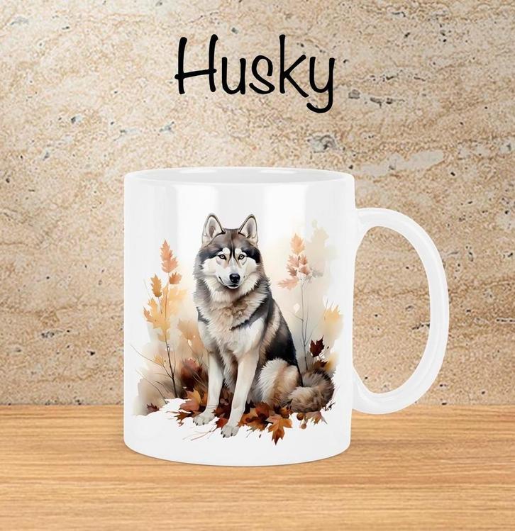 Husky Herfstmok, Huis en Inrichting, Keuken | Servies, Nieuw, Kop(pen) en/of Schotel(s), Overige stijlen, Ophalen of Verzenden