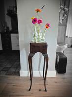 Mooi antiek plantentafeltje, Ophalen, Gebruikt, Rond, 75 cm of meer