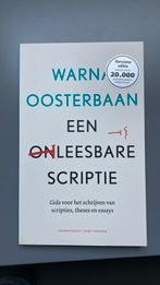 Warna Oosterbaan - Een leesbare scriptie, Warna Oosterbaan, Ophalen of Verzenden, Zo goed als nieuw