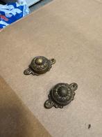 2x Vcr Italy Bronze Deurknoppen, Ophalen of Verzenden, Brons
