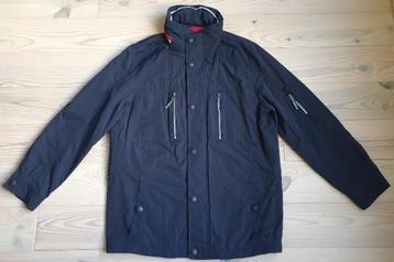 blauwe regenjas/ herfst jas van Black Stone, maat 50, zgan beschikbaar voor biedingen