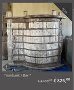 Unieke toonbank/ bar, Ophalen, Zo goed als nieuw
