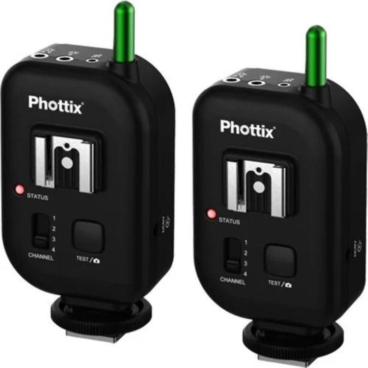 Externe camera flitser met accessoires, Audio, Tv en Foto, Fotografie | Flitsers, Gebruikt, Overige merken, Kantelbaar, Ophalen