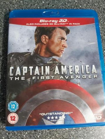 CAPTAIN AMERICA - THE FIRST AVENGER (blu-ray + blu-ray 3D) beschikbaar voor biedingen