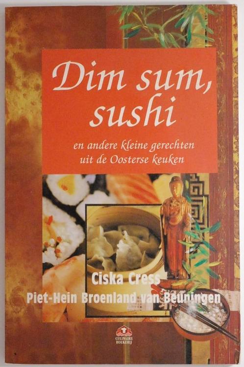 Dim sum sushi en andere kleine gerechten (1996), Boeken, Kookboeken, Zo goed als nieuw, Tapas, Hapjes en Dim Sum, Azië en Oosters