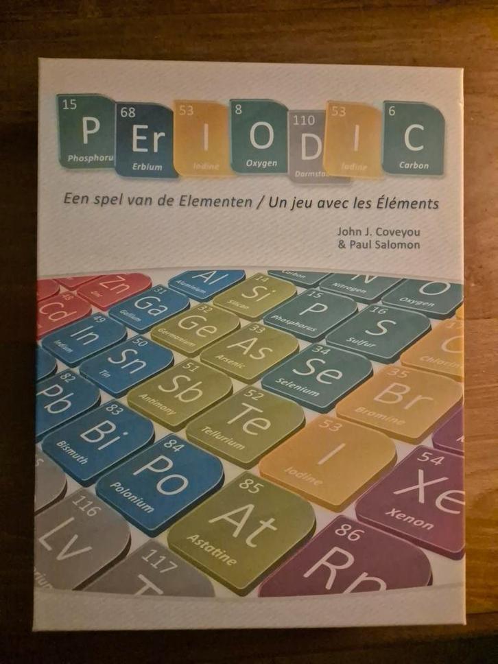 periodic, Hobby en Vrije tijd, Gezelschapsspellen | Bordspellen, Zo goed als nieuw, Ophalen