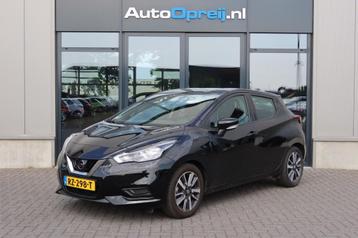 Nissan MICRA 1.0L Acenta 5drs. Airco, NAVI, Camera, Cruise,  beschikbaar voor biedingen