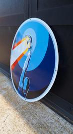 Emaille reclamebord Marchal Peugeot - Reproductie., Ophalen, Reclamebord, Gebruikt, .