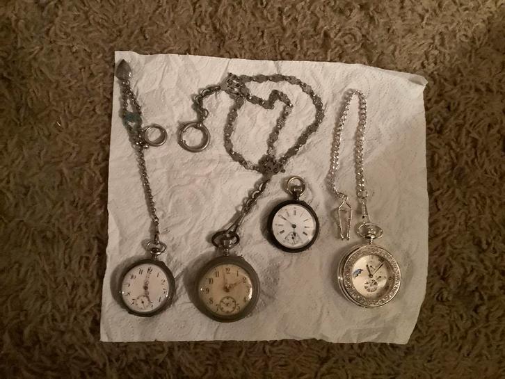 Collectie Zakhorloges, Antiek en Kunst, Antiek | Klokken, Ophalen of Verzenden