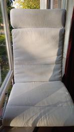 Ikea Poang kussen, Ophalen, Gebruikt, Wit, Stof