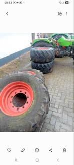 Tractorbanden met velg. 2 spicer assen, Zakelijke goederen, Agrarisch | Onderdelen | Banden, Velgen en Assen, Ophalen of Verzenden
