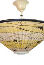 Vintage plafond lamp, Ophalen of Verzenden, Gebruikt, Metaal