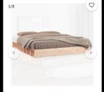Vida xl bedframe real wood, Ophalen of Verzenden
