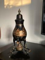 Antieke Streekkoffiepot met Oliepitten, Antiek en Kunst, Ophalen of Verzenden