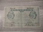 Biljet 5 gulden zilverbon, 1944, Ophalen of Verzenden, 5 gulden
