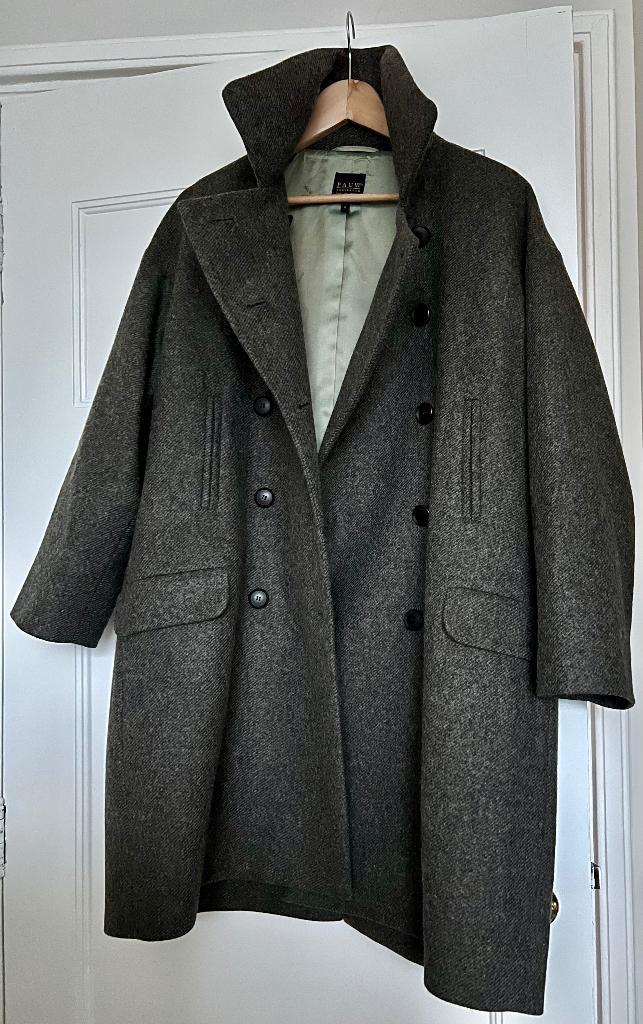 PAUW double breasted coat, Kleding | Dames, Jassen | Winter, Nieuw, Maat 42/44 (L), Groen, Verzenden