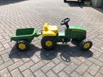 John Deere tractor met aanhangwagen, Ophalen, Gebruikt, Overige merken, Met kar of aanhanger