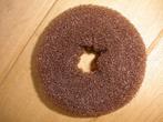 Haarspeld haarelastiek haar bagel bruin groot - nieuw -, Ophalen of Verzenden, Nieuw, Haarspeld