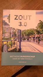 Studieboek ‘Zout’ BurgerschapJeroen van der Laan - niveau 2, Ophalen of Verzenden, Zo goed als nieuw, Jeroen van der Laan, Nederlands