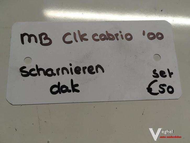 Mercedes  CLK Cabrio 2000 Scharnieren tbdv Dak, Auto-onderdelen, Carrosserie en Plaatwerk, Gebruikt, Ophalen of Verzenden