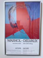 Kunstdruk Andy Warhol Paul Delvaux, Antiek en Kunst, Kunst | Litho's en Zeefdrukken, Ophalen
