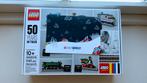 Lego employee gift 4002016 50 years on track + greeting card, Kinderen en Baby's, Speelgoed | Duplo en Lego, Ophalen, Nieuw, Complete set