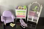 Zeldzame 2005 Barbie Nursery Set Sweet Baby Things #J0503, Ophalen, Zo goed als nieuw, Poppenhuis