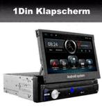 1din radio navigatie android 9.0 wifi dab  bluetooth carplay, Nieuw, Ophalen of Verzenden