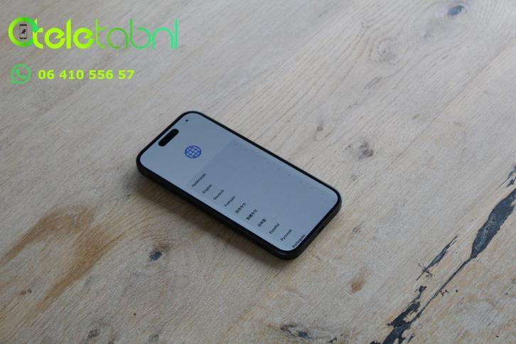 iPhone 15 - 128GB - Zwart | Nieuw | Garantie, Telecommunicatie, Mobiele telefoons | Apple iPhone, Nieuw, 128 GB, Zonder abonnement