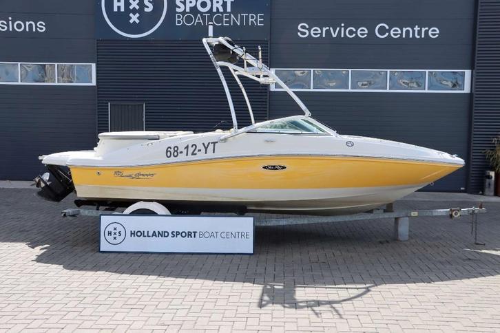 Sea Ray 185 Sport | 220 pk | V6, Watersport en Boten, Speedboten, Gebruikt, 3 tot 6 meter, Benzine, 200 pk of meer, Polyester