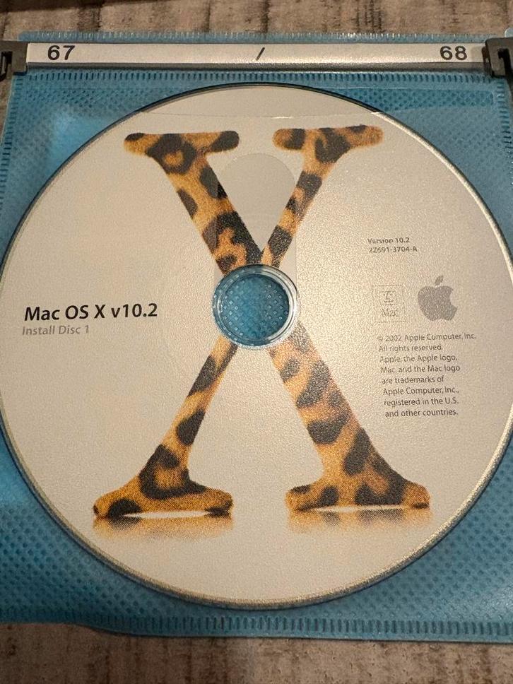 Apple Mac Software Collectie 1998-2018, Computers en Software, Besturingssoftware, Gebruikt, MacOS, Ophalen of Verzenden
