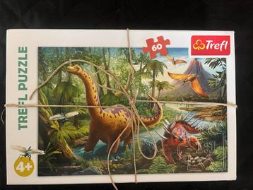 Dinosaurus Puzzel - 60 Stukjes - 4+ beschikbaar voor biedingen