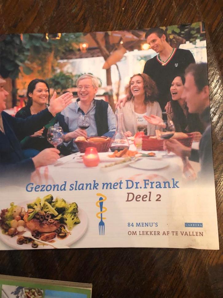 Dr. Frank kookboeken- Gezond afvallen!, Boeken, Kookboeken, Zo goed als nieuw, Voorgerechten en Soepen, Europa, Gezond koken, Ophalen of Verzenden