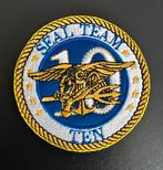 US Navy Seal team ten patch(velcro), Ophalen of Verzenden, Landmacht, Nederland, Embleem of Badge