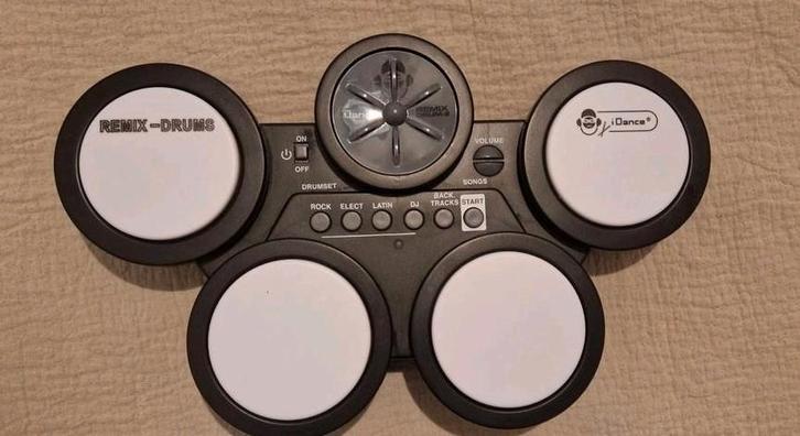 iDance Remix Drum -2 - Elektronisch Drumstel, Kinderen en Baby's, Speelgoed | Educatief en Creatief, Gebruikt, Ophalen of Verzenden