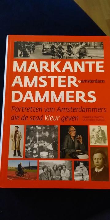 Mooi boek: Markante Amsterdammers, verhalen, veel fotos beschikbaar voor biedingen