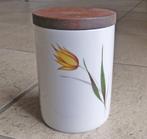 Winterling voorraadpot vintage porselein wilde tulp, Ophalen of Verzenden, Gebruikt, Overige materialen, Pot, Bus of Blik
